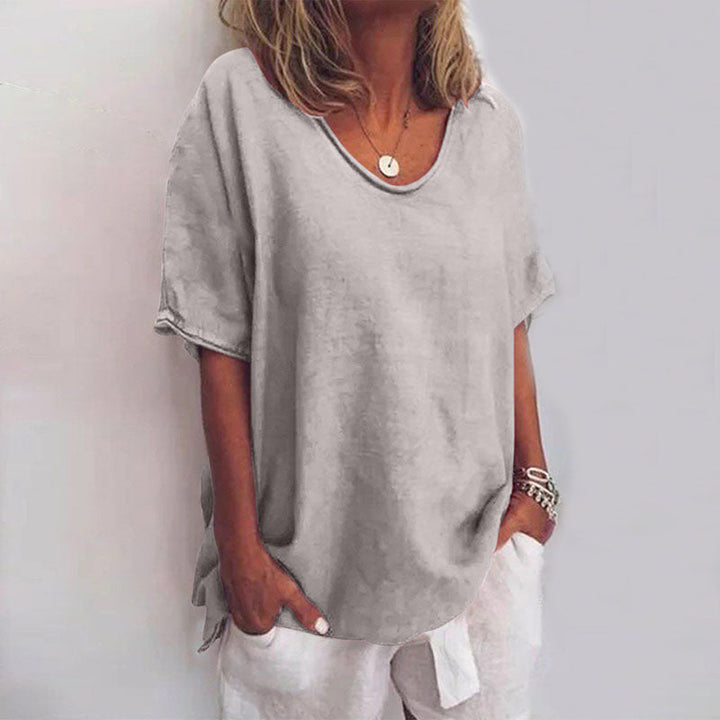 Aurora™ | Weiche Drapierte Bluse