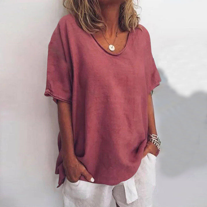 Aurora™ | Weiche Drapierte Bluse