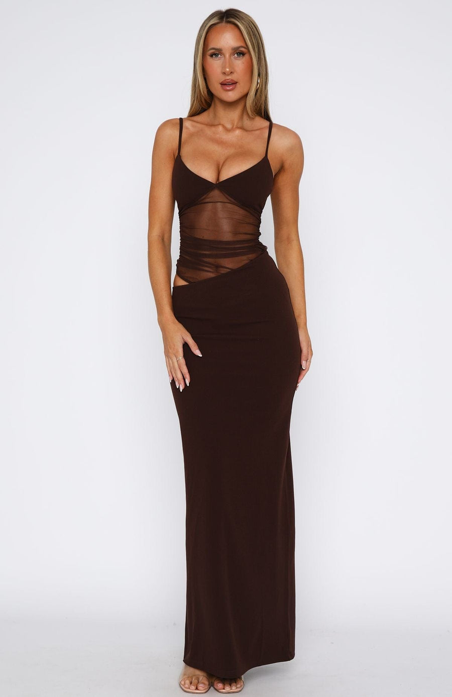 Mirelia Lightweight Airy Maxi Dress for Summer
