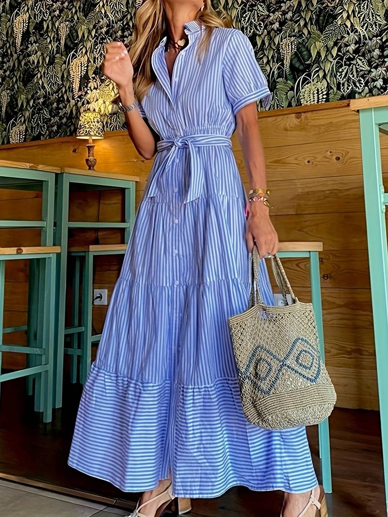 Sailor™ | Klassisches gestreiftes Kleid