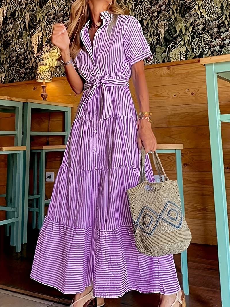 Sailor™ | Klassisches gestreiftes Kleid