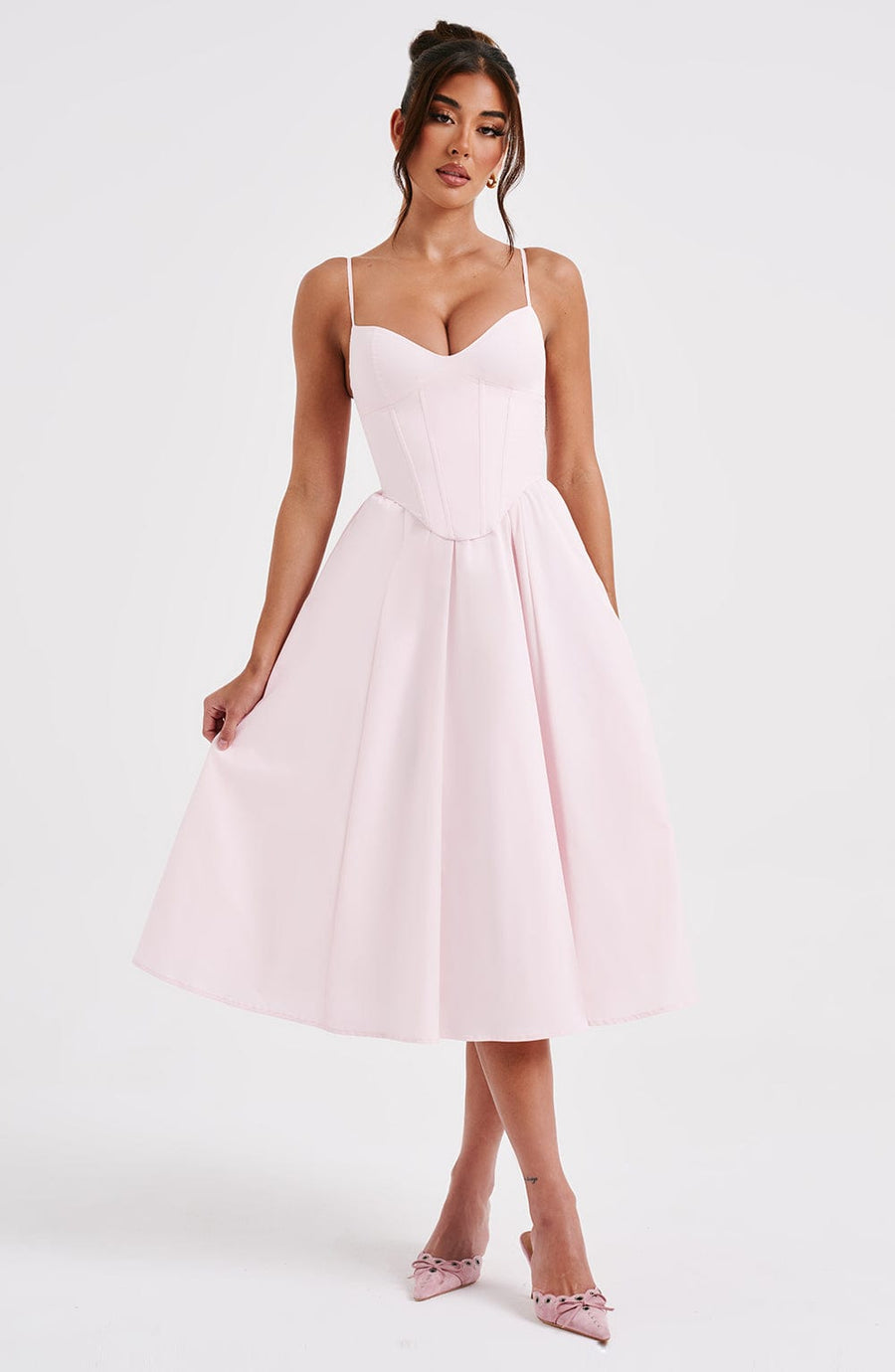Grace Corset Midikleid