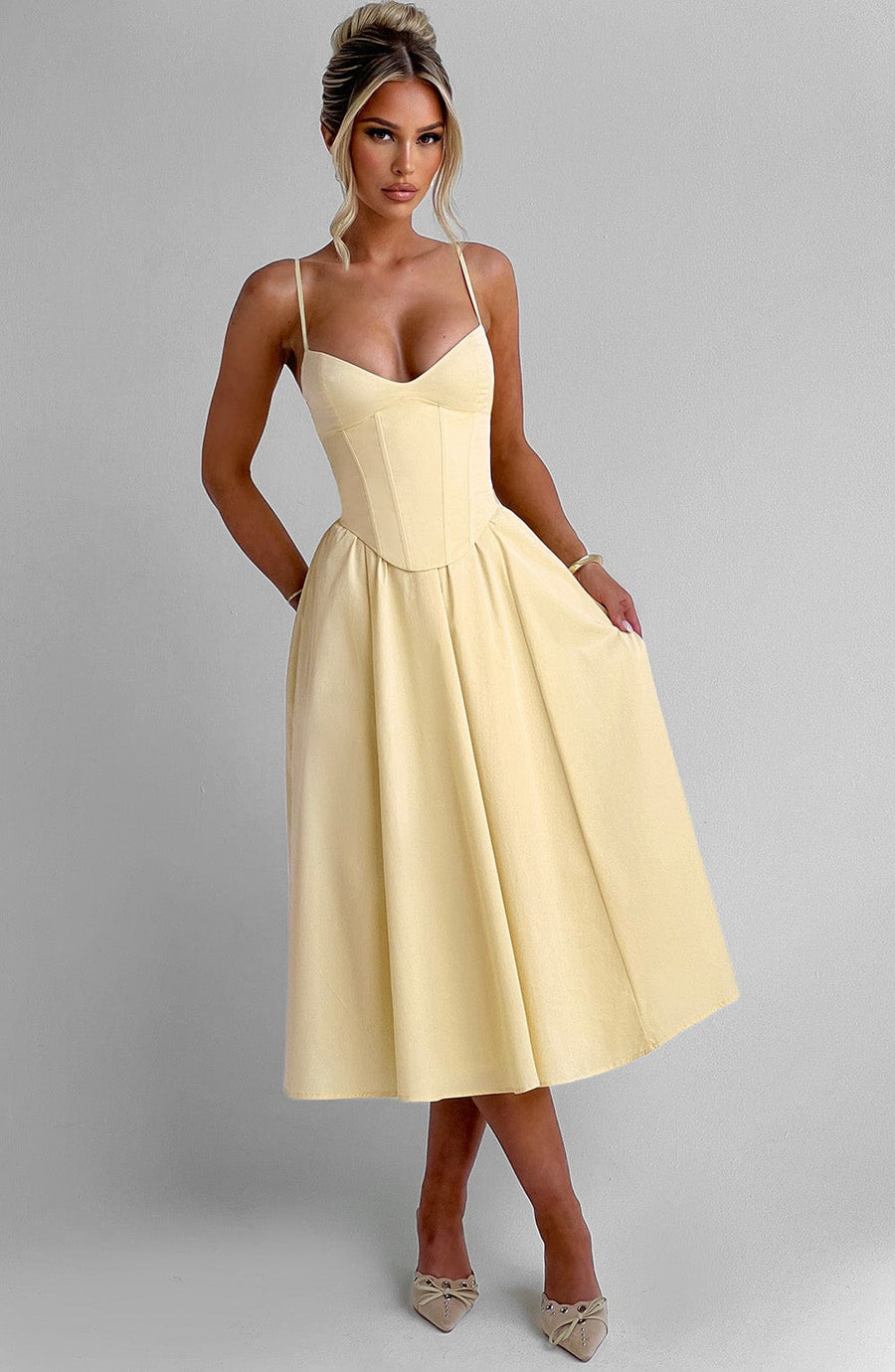 Grace Corset Midikleid