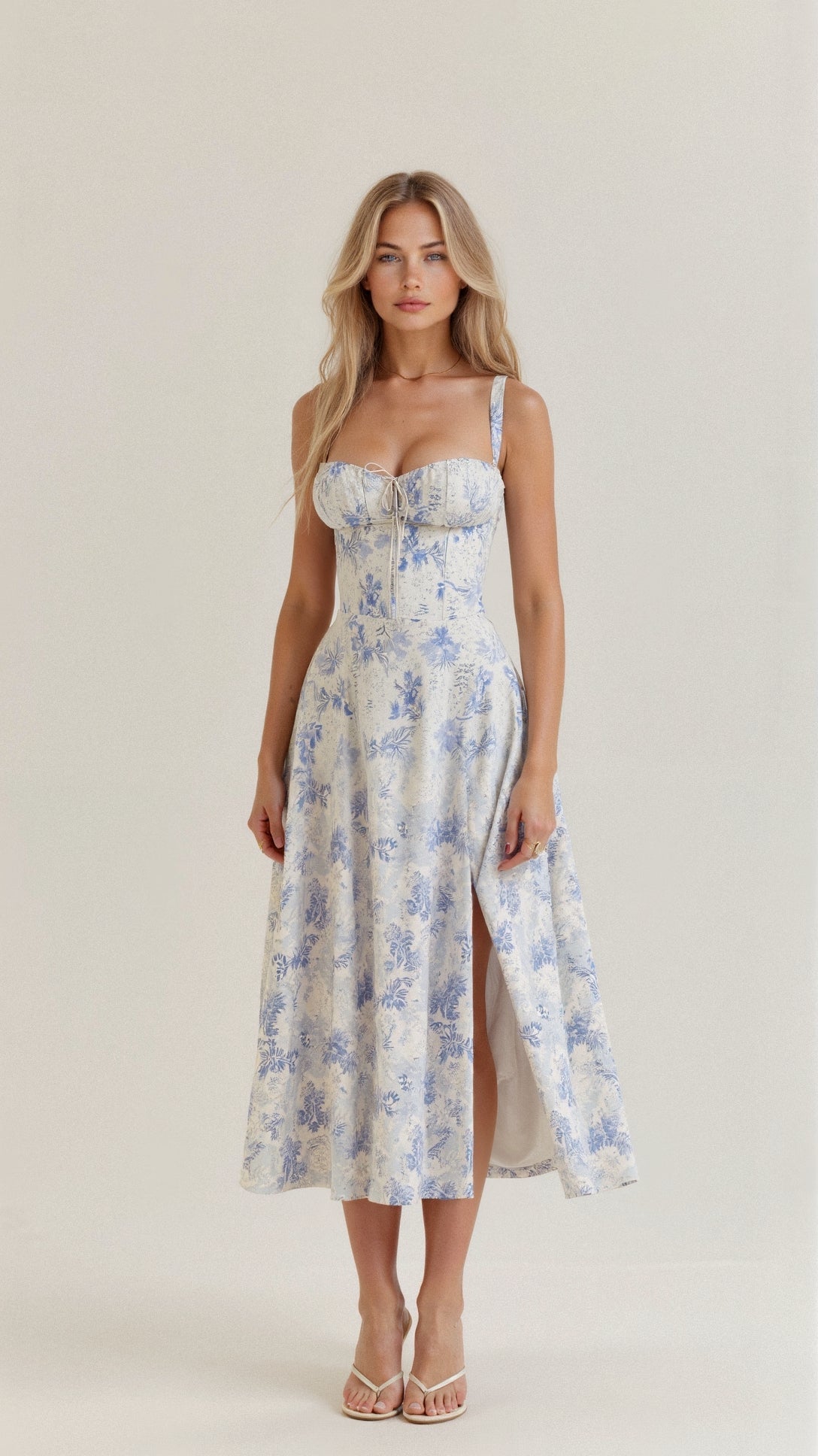 Alina | Elegantes Taillenkleid – Figurbetont & schick