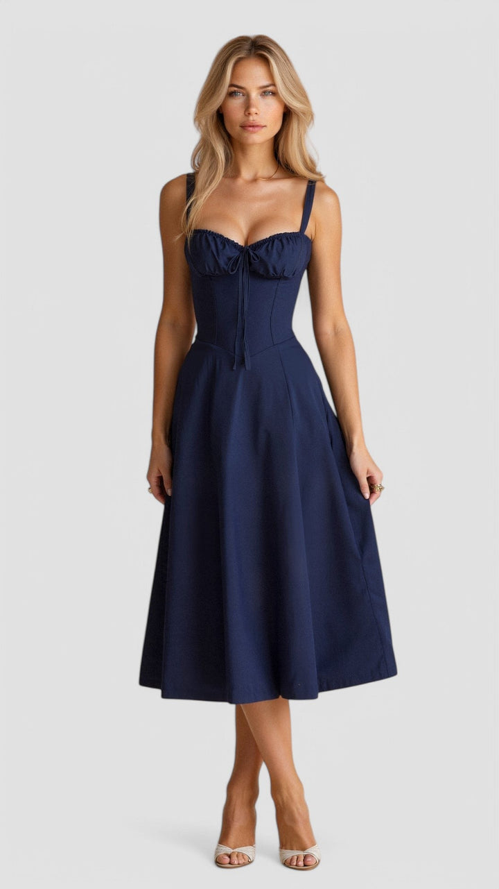 Cianna | Midikleid mit Korsett