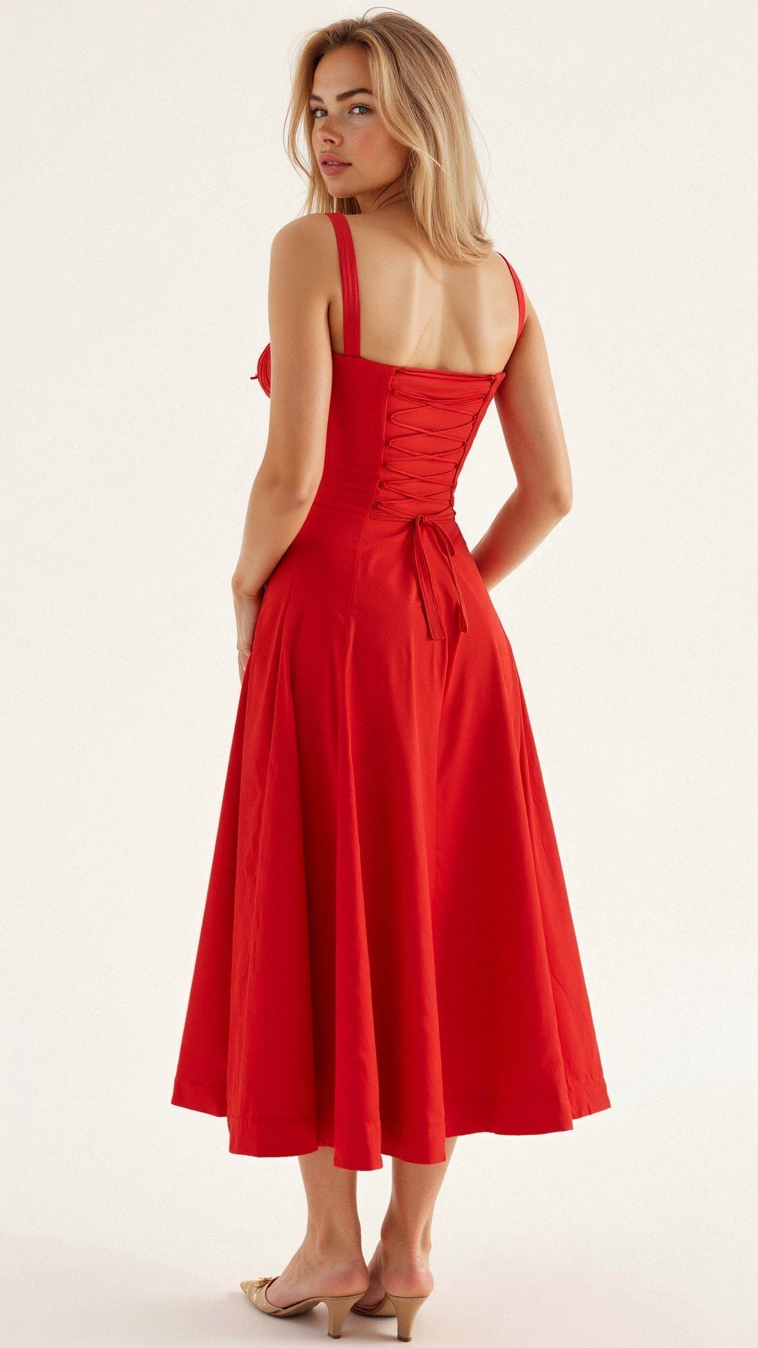 Alina | Elegantes Taillenkleid – Figurbetont & schick