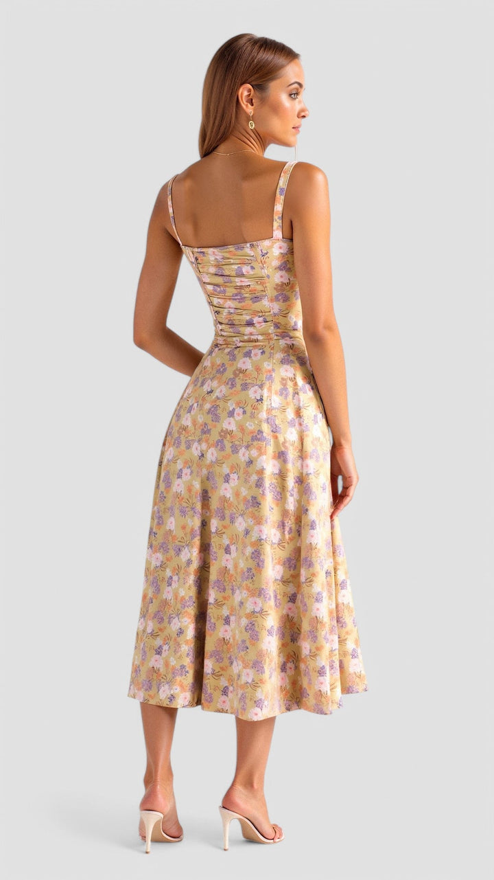 Cianna | Midikleid mit Korsett