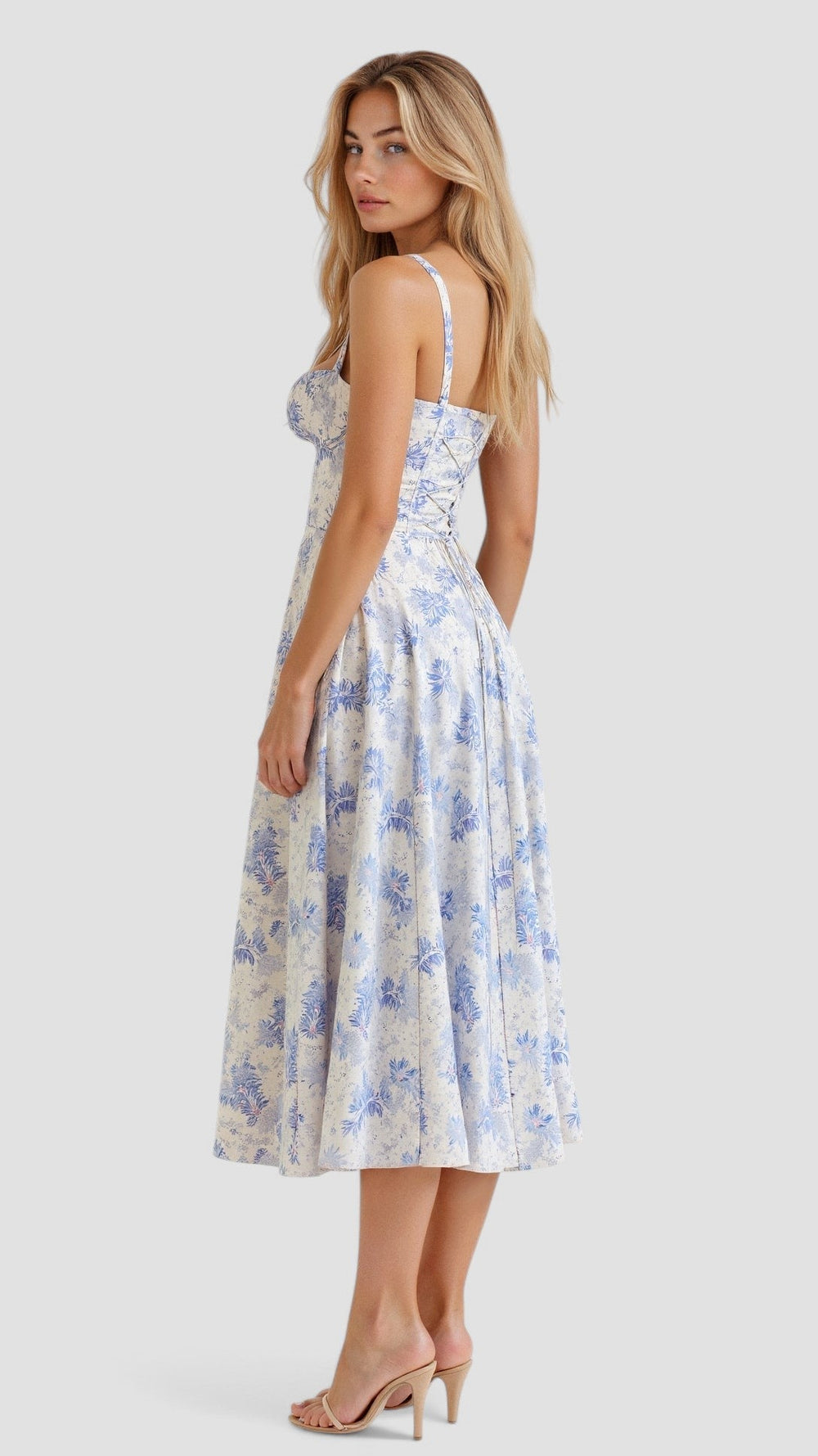 Cianna | Midikleid mit Korsett