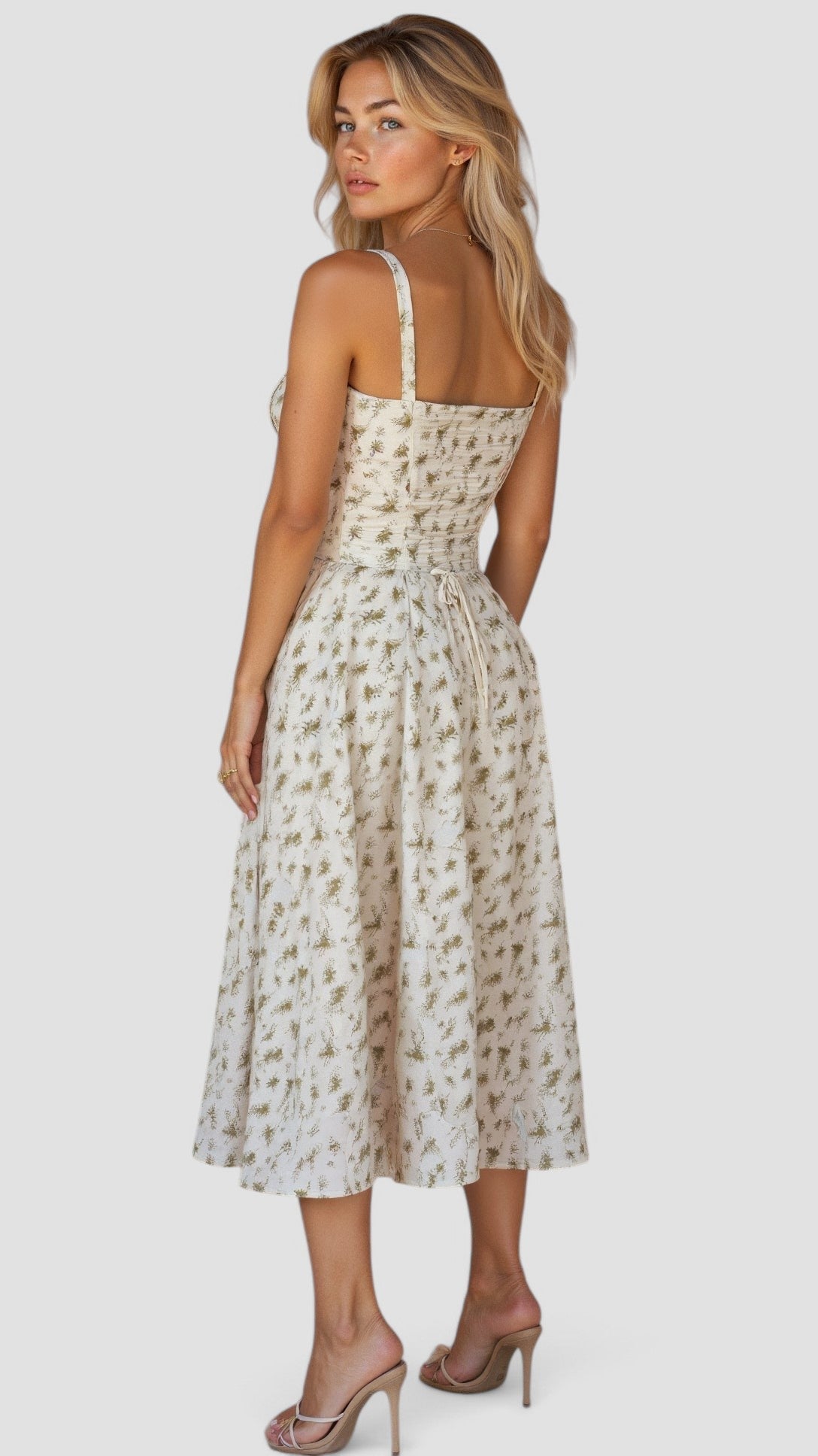 Cianna | Midikleid mit Korsett