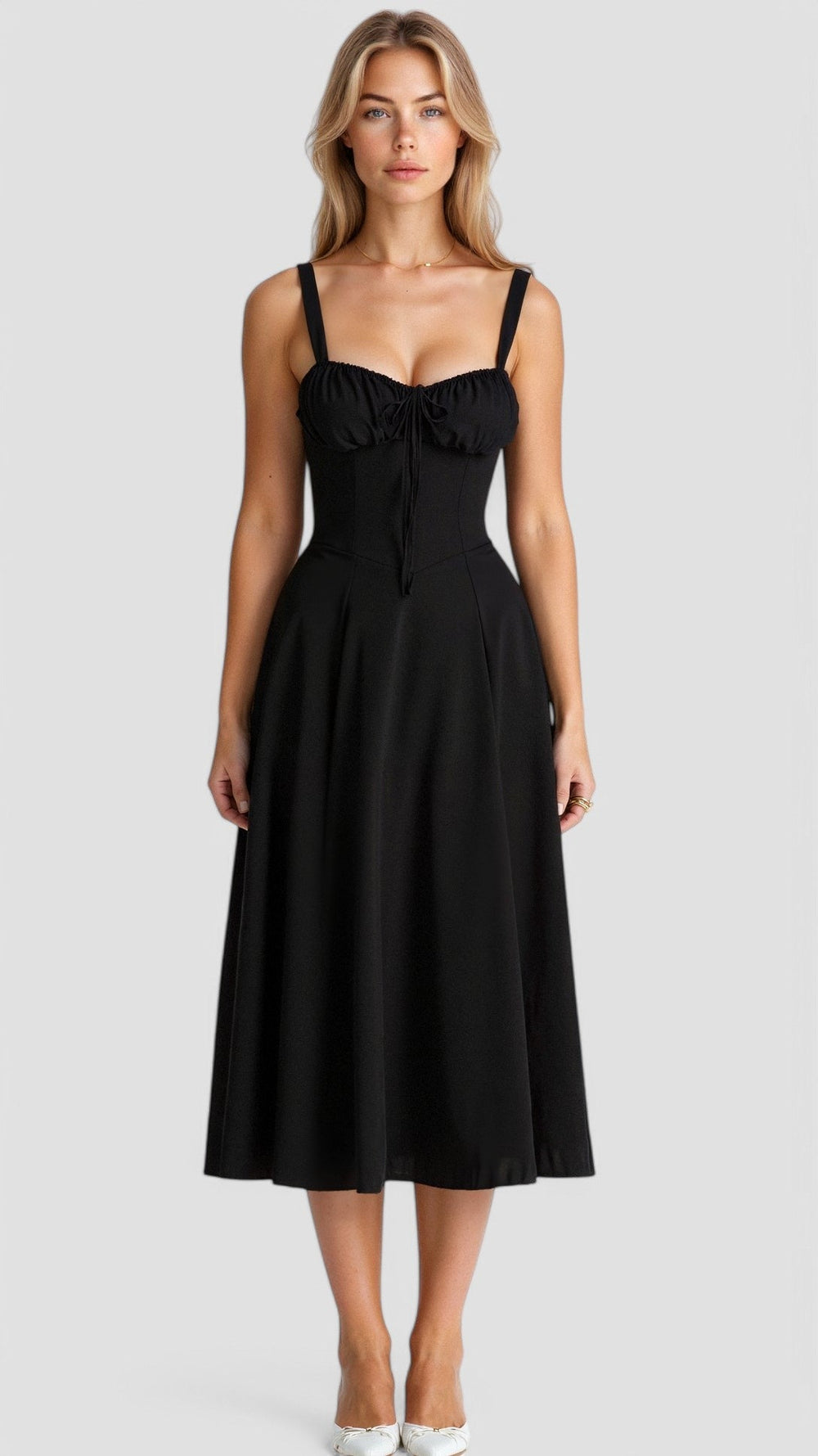 Cianna | Midikleid mit Korsett