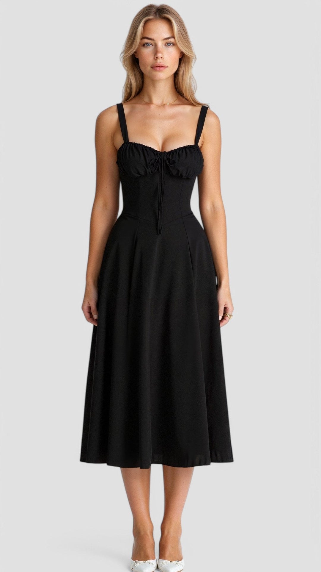 Cianna | Midikleid mit Korsett