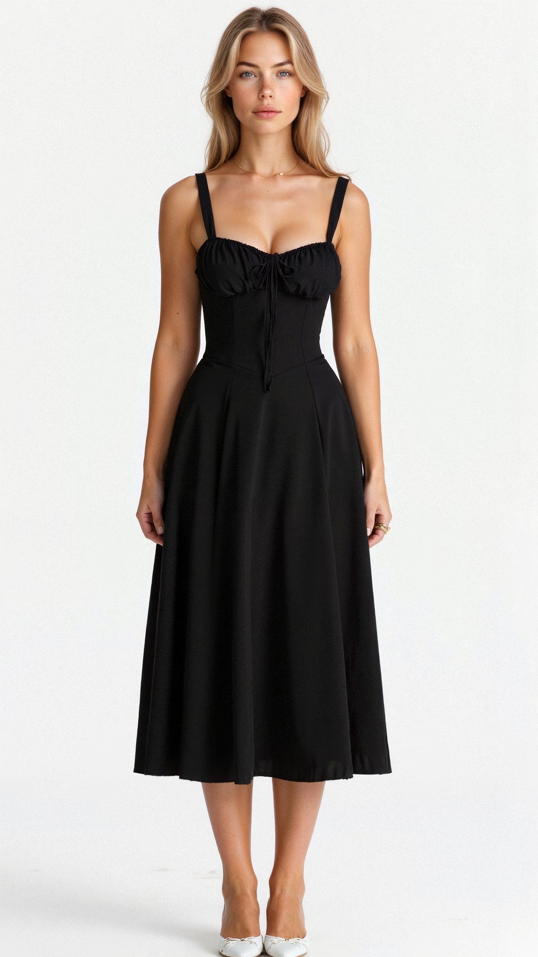 Alina | Elegantes Taillenkleid – Figurbetont & schick