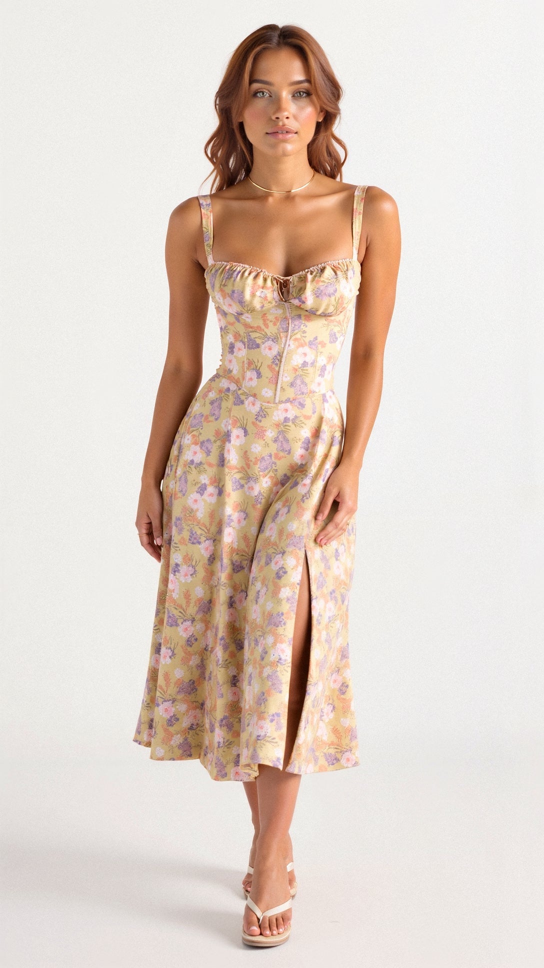 Alina | Elegantes Taillenkleid – Figurbetont & schick