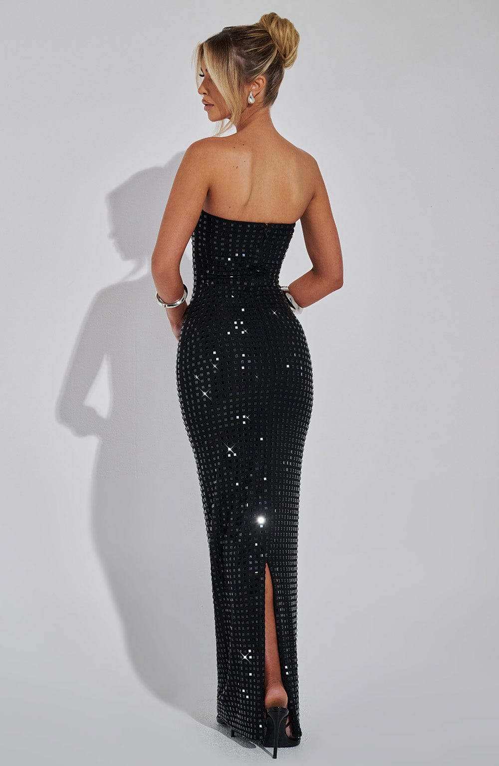 Aurelessa™ | Pailletten-Maxikleid