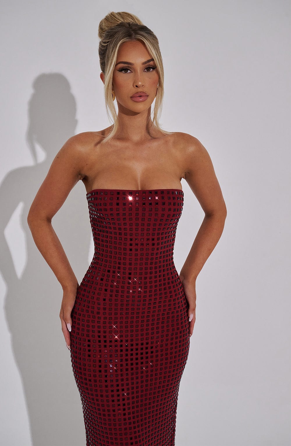 Aurelessa™ | Pailletten-Maxikleid
