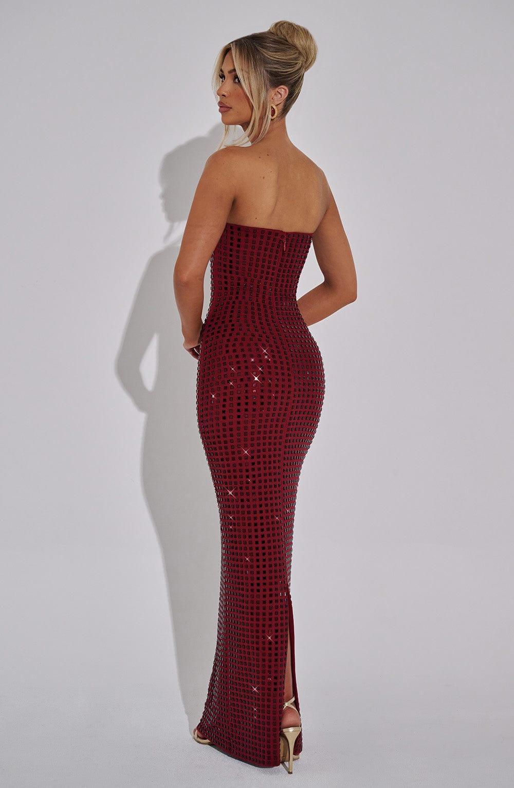 Aurelessa™ | Pailletten-Maxikleid