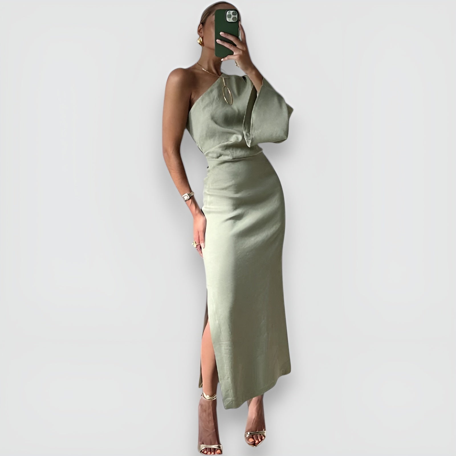 Zara | Schulterfreies Kleid