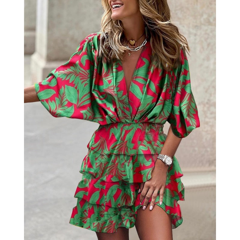 SORAYA | ELEGANTES BLUMENKLEID