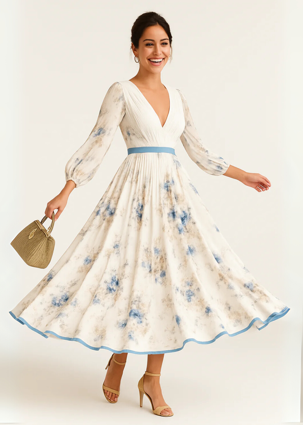 Arisbeth™ | Zeitloses Blumenkleid