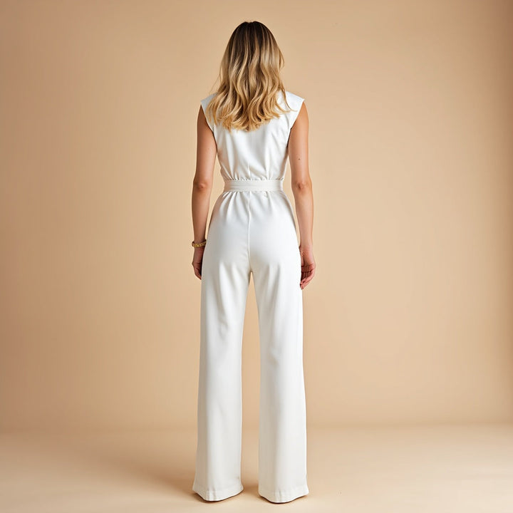 Aurelia™ | Fließender ärmelloser Jumpsuit
