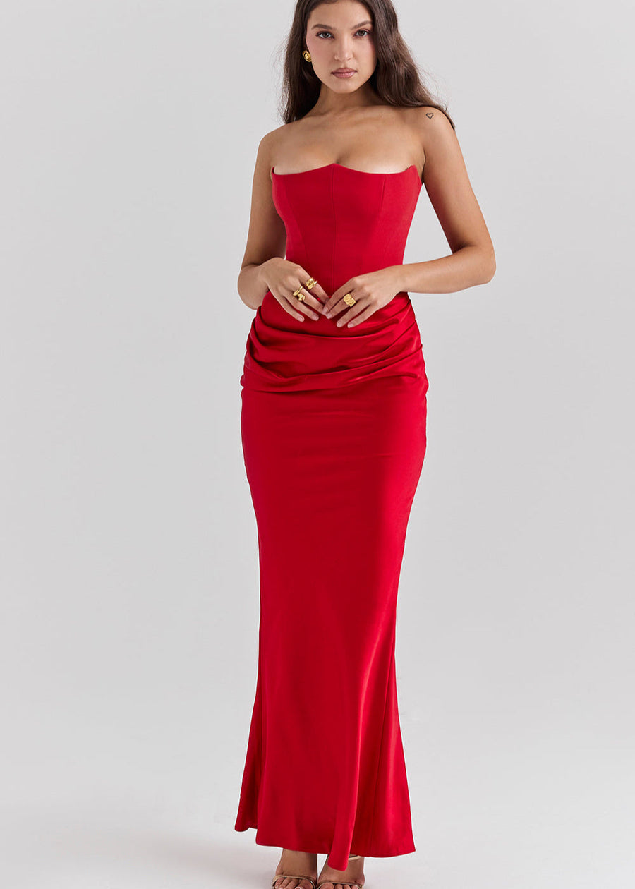Vanessa Corset Maxi Dress