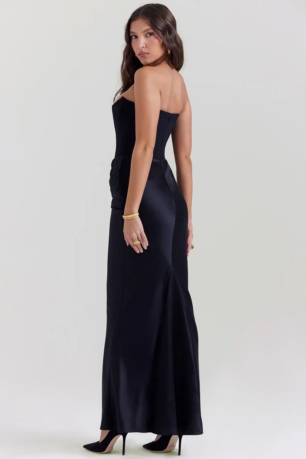 ELENA | LUXURIÖSES MAXIKLEID