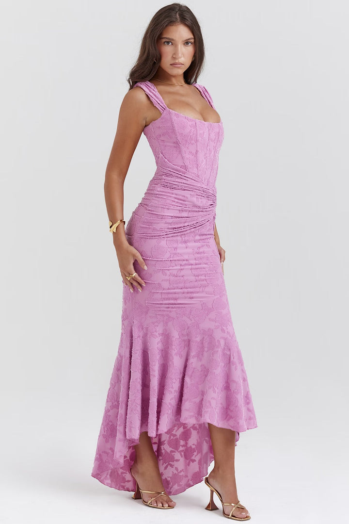 Zara | Florales Maxikleid