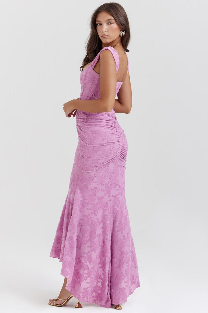 Zara | Florales Maxikleid