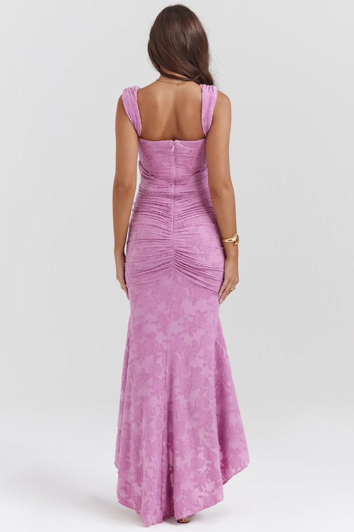 Zara | Florales Maxikleid