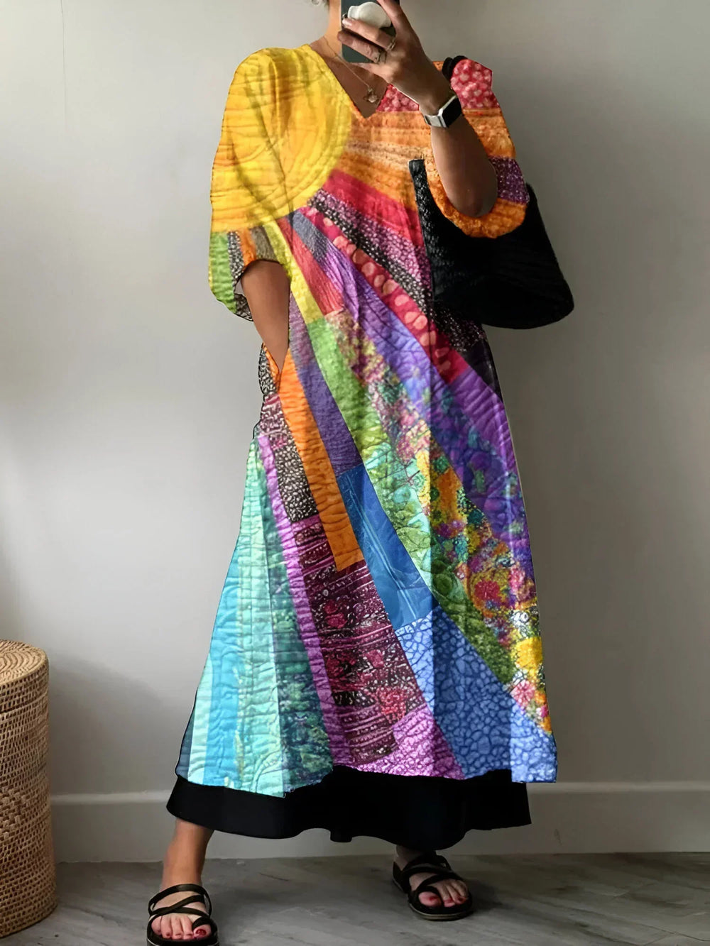Romy | Kleid in Farbharmonie