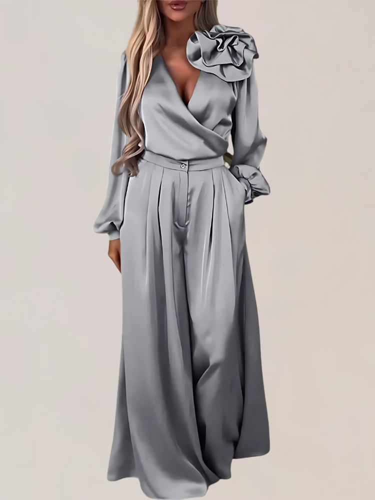 Camessia | Seidiges Twin-Set