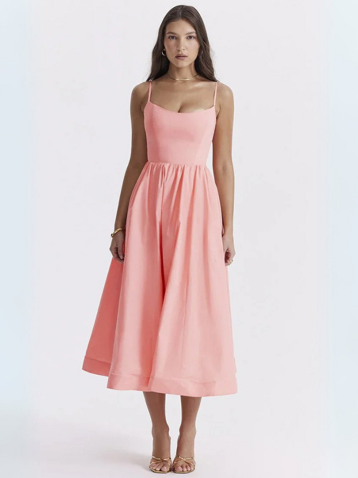 AIMEE | Korsett-Midikleid