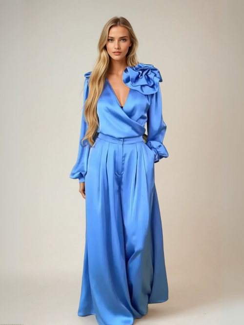 Camessia | Seidiges Twin-Set