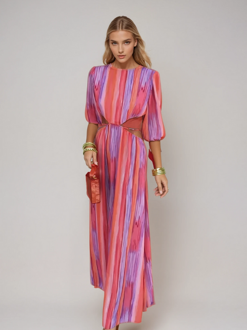 Sabella Elegant Backless Maxi Dress