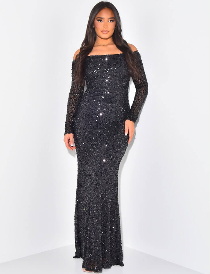 Reyora™ | Paillettenkleid