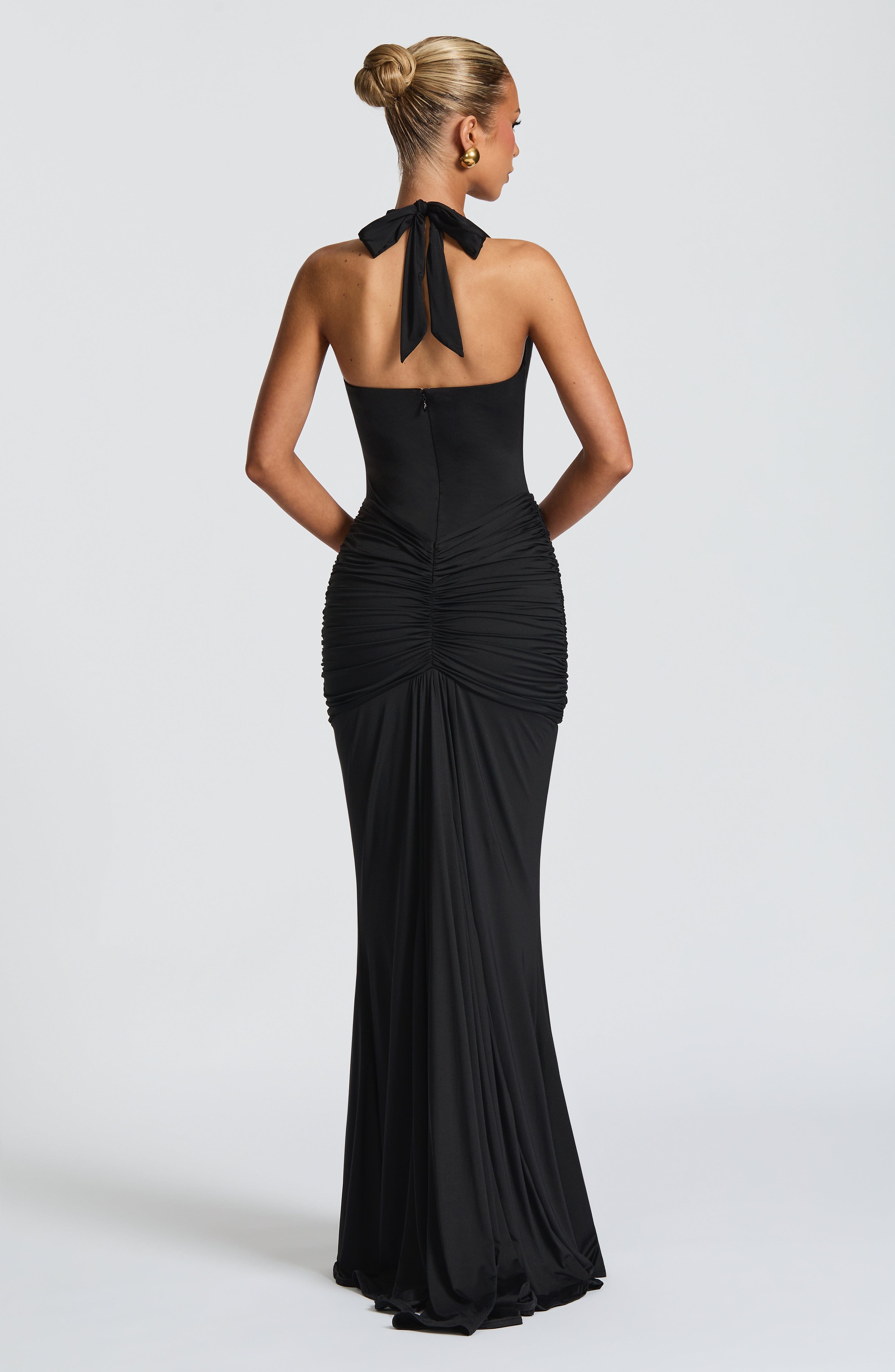 Bria™ | Fließendes Maxikleid Whisper Trail