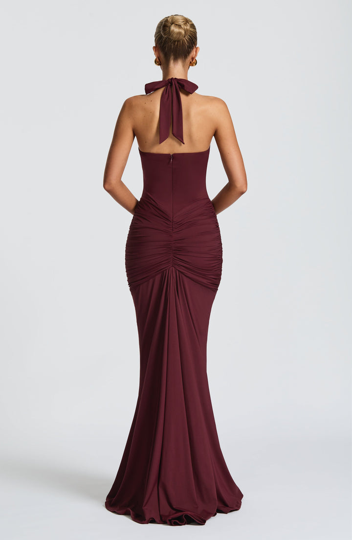 Bria | Fließendes Maxikleid Whisper Trail