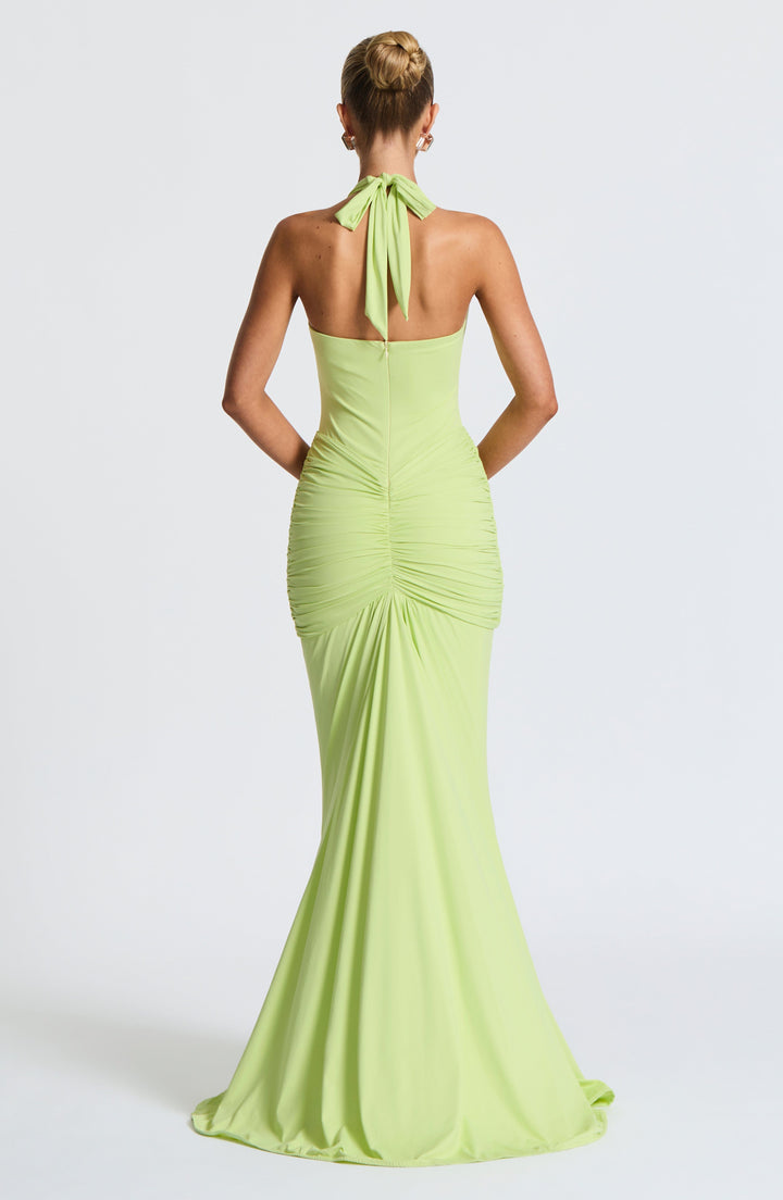 Bria | Fließendes Maxikleid Whisper Trail