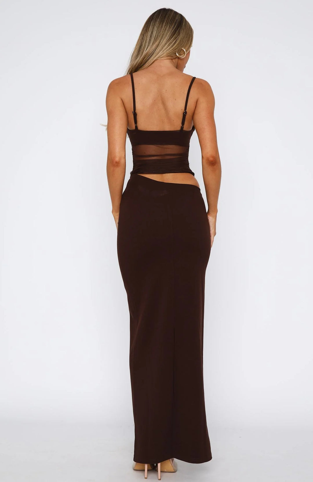 Naiara | Maxi-Kleid mit Cut-Outs