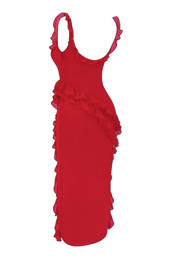 Venara™ | Kleid mit hohem Schlitz