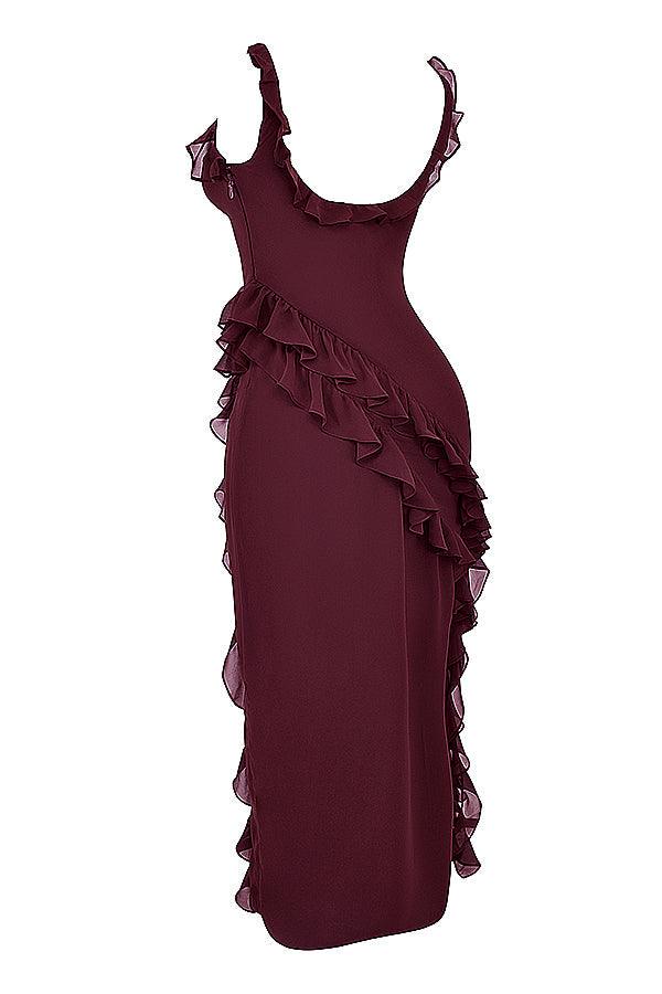 Venara™ | Kleid mit hohem Schlitz