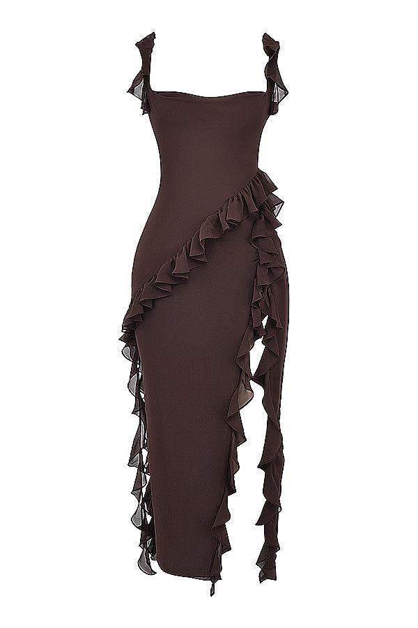 Venara™ | Kleid mit hohem Schlitz