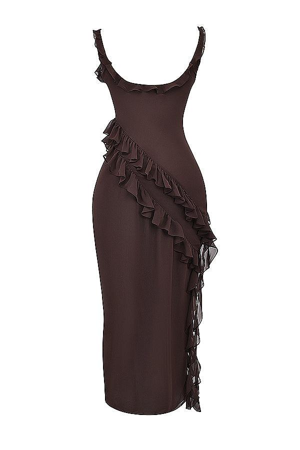 Venara™ | Kleid mit hohem Schlitz