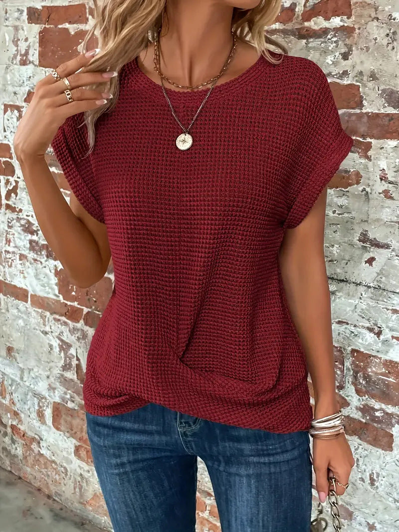 Treasa | Bluse mit weichem Kragen