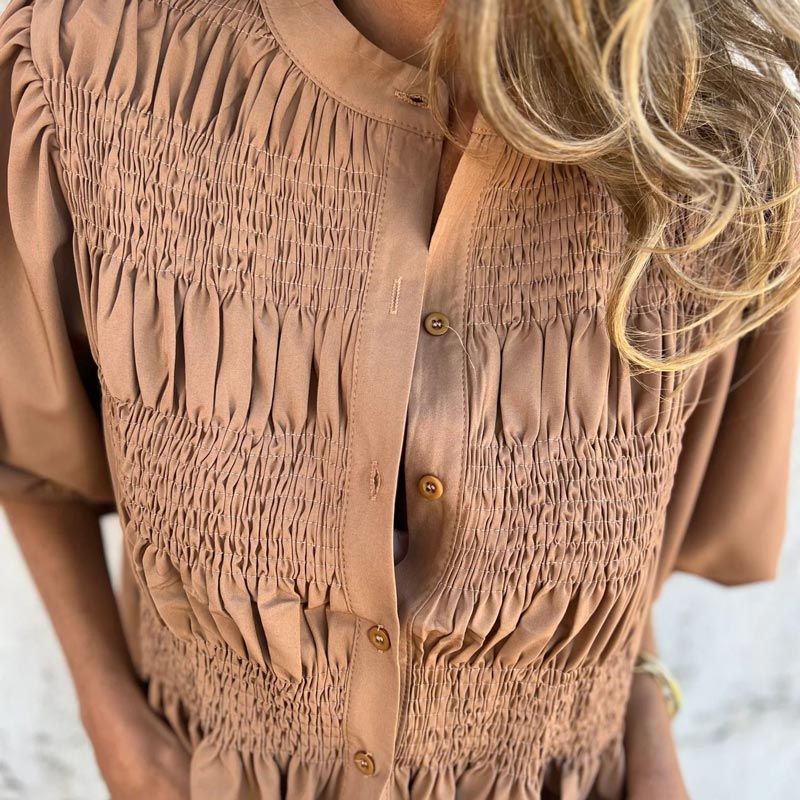 VanDeZaar® | Bluse im Ibiza-Stil