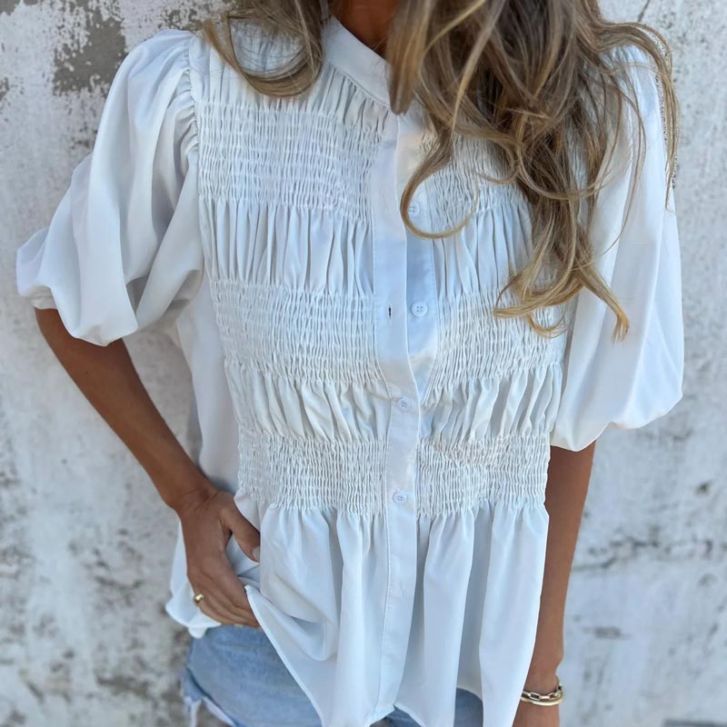 VanDeZaar® | Bluse im Ibiza-Stil