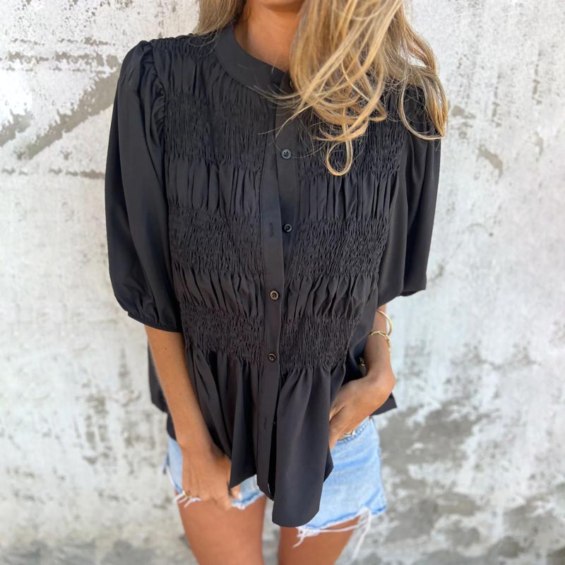 VanDeZaar® | Bluse im Ibiza-Stil