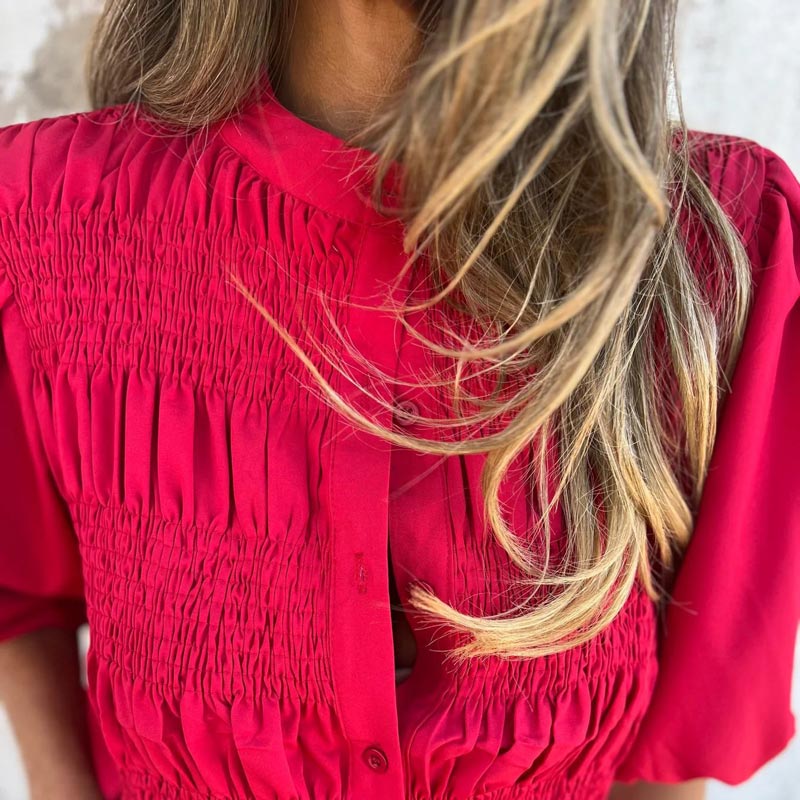 VanDeZaar® | Bluse im Ibiza-Stil