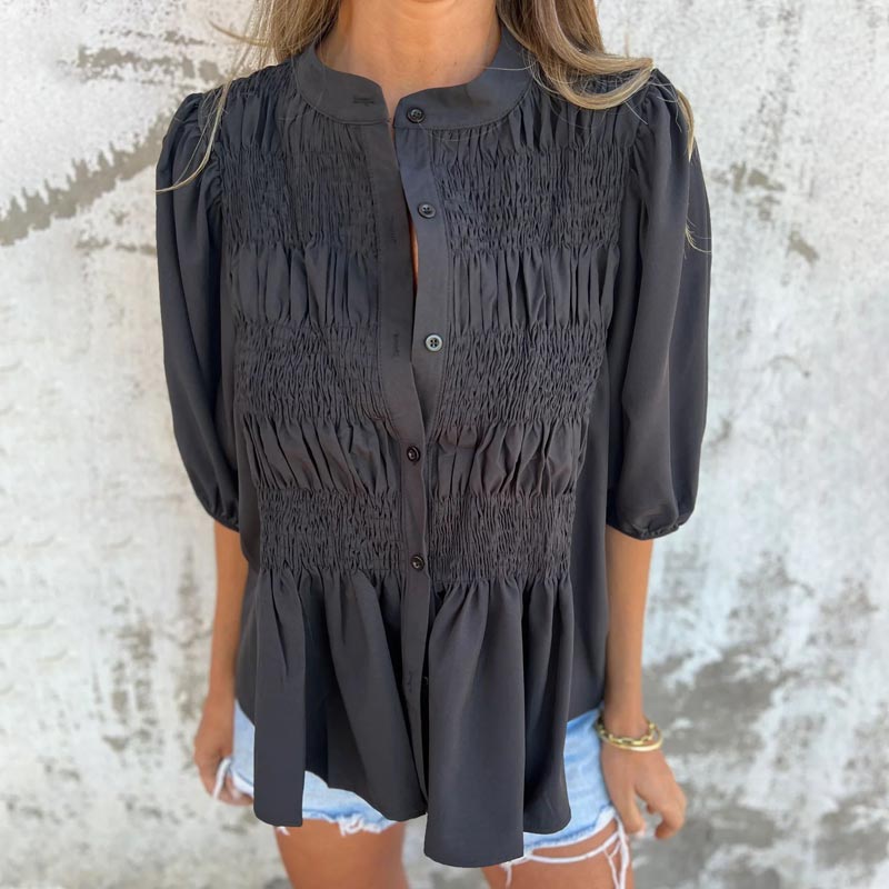 VanDeZaar® | Bluse im Ibiza-Stil