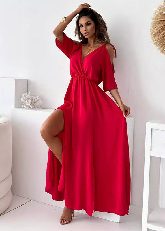 Vilna | Wunderschönes Kleid mit Seitenschlitz